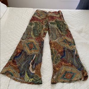 paisley zara pants